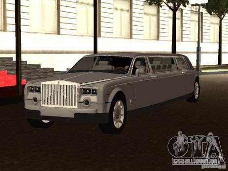 Rolls-Royce Phantom Limousine 2003 para GTA San Andreas