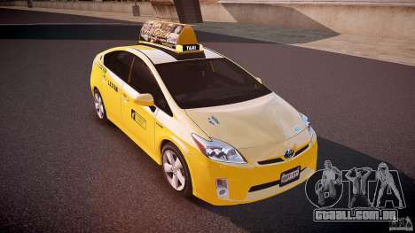 Toyota Prius LCC Taxi 2011 para GTA 4