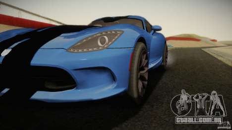 Dodge Viper GTS 2013 para GTA San Andreas