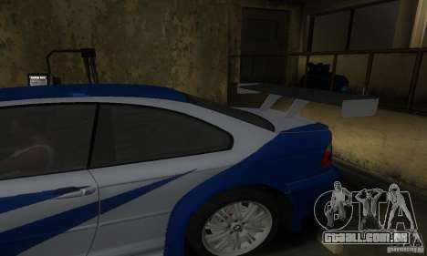 BMW M3 Tuneable para GTA San Andreas