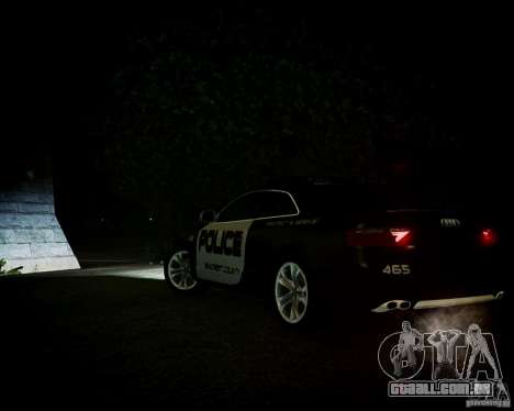 Audi S5 Police para GTA 4