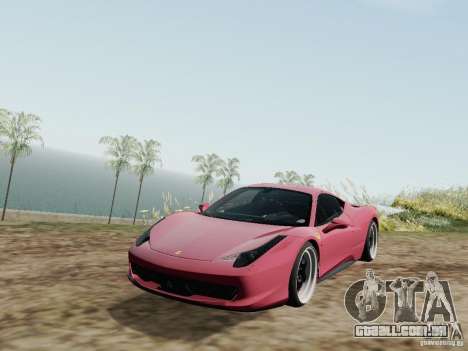 Ferrari 458 Italia para GTA San Andreas