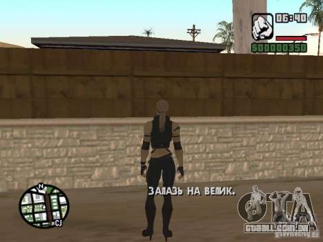 Sonya from Mortal Kombat 9 para GTA San Andreas