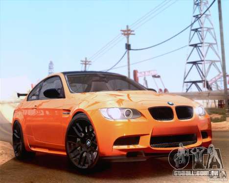 BMW M3 GT-S 2011 para GTA San Andreas