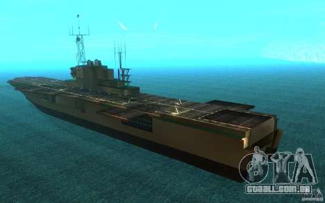 New Aircraft carrier para GTA San Andreas