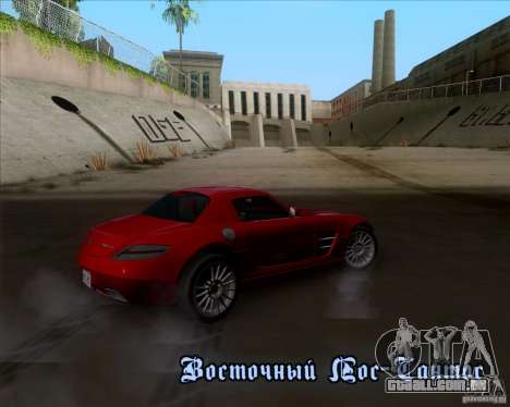 Mercedes-Benz SLS AMG V12 TT Black Revel para GTA San Andreas