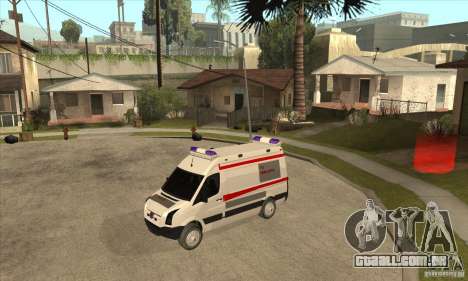 Volkswagen Crafter Ambulance para GTA San Andreas