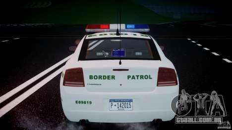 Dodge Charger US Border Patrol CHGR-V2.1M [ELS] para GTA 4