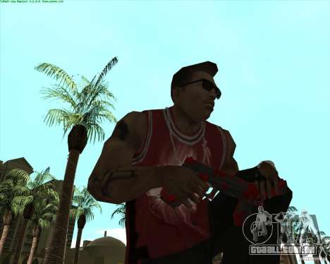 Blood Weapons Pack para GTA San Andreas