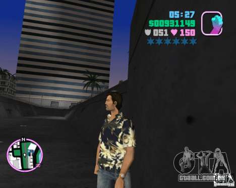 Desgaste Vercetti Gang para GTA Vice City