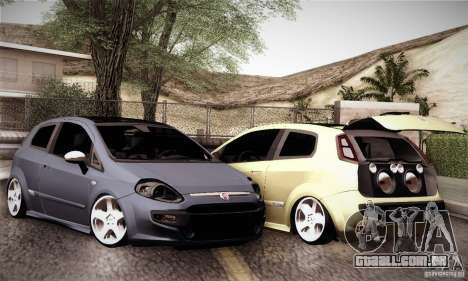 Fiat Punto Evo 2010 Edit para GTA San Andreas