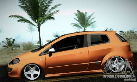 Fiat Punto Evo 2010 Edit para GTA San Andreas