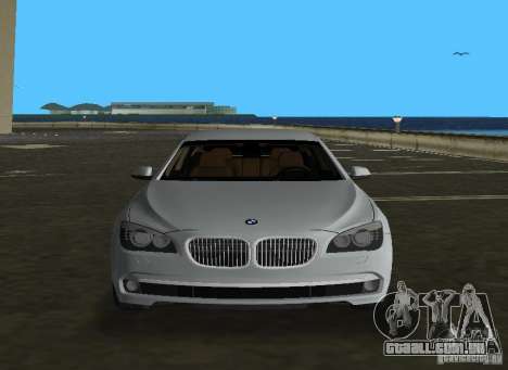 BMW 750 Li para GTA Vice City