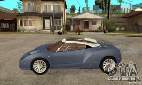 Spyker C12 Zagato para GTA San Andreas