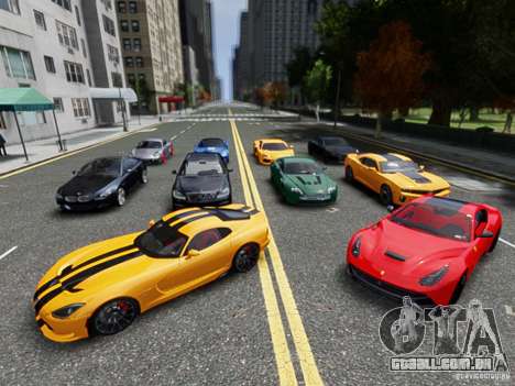 Real Car Pack 2013 Final Version para GTA 4