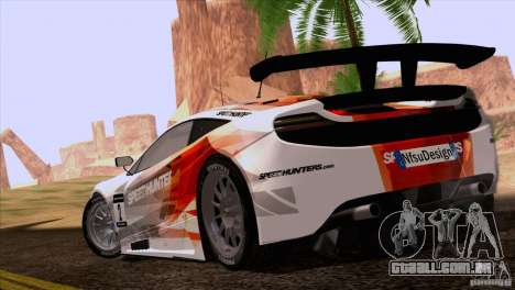 McLaren MP4-12C Speedhunters Edition para GTA San Andreas