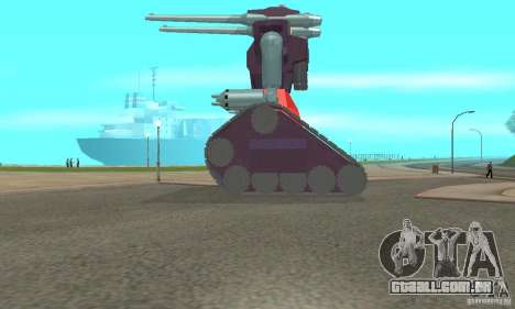 Tanque RX-75-4 Guntank para GTA San Andreas