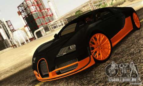 Bugatti Veyron SuperSport para GTA San Andreas