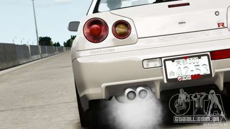 Nissan Skyline GT-R (R34) Stance para GTA 4