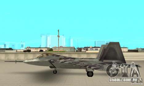 YF-22 Starscream para GTA San Andreas