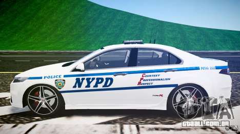 Honda Accord Type R NYPD (City Patrol 2322) ELS para GTA 4