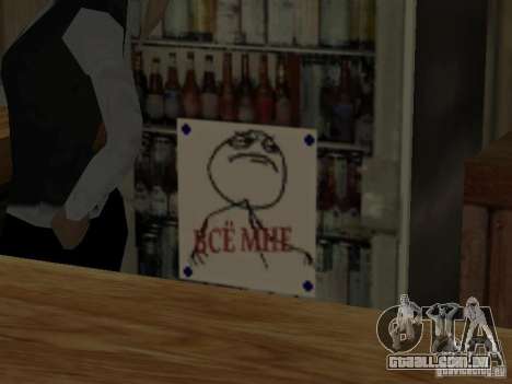 Bar de merda Sim para GTA San Andreas