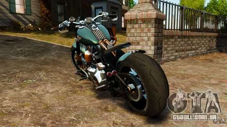 Harley Davidson Fat Boy Lo Racing Bobber para GTA 4