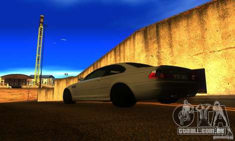 BMW M3 E46 TUNEABLE para GTA San Andreas