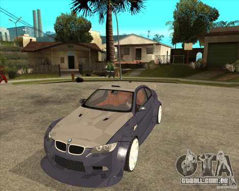 BMW M3 E92 TUNED para GTA San Andreas