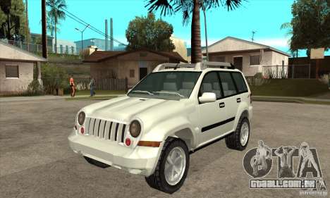 Jeep Liberty 2007 para GTA San Andreas