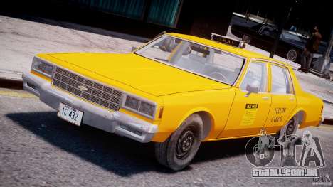 Chevrolet Impala Taxi 1983 [Final] para GTA 4