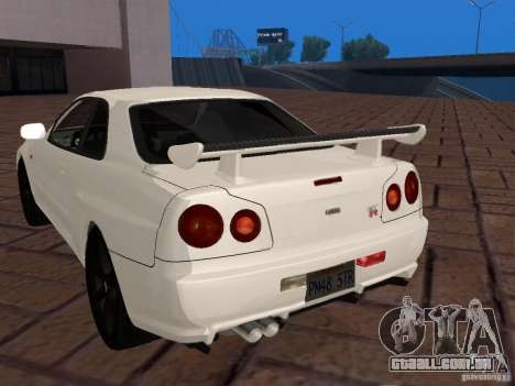 Nissan Skyline GT-R R34 Tunable para GTA San Andreas