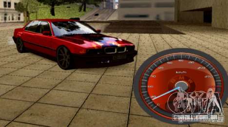 BMW velocímetro para GTA San Andreas