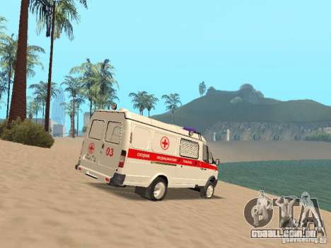 Ambulância de gazela 2705 para GTA San Andreas