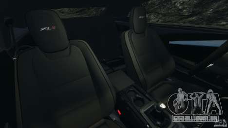 Chevrolet Camaro ZL1 2012 v1.2 para GTA 4