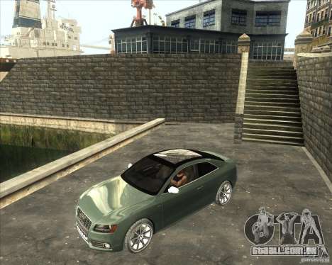 Audi S5 V8 custom 2008 para GTA San Andreas