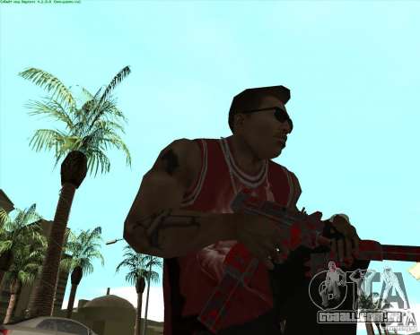 Blood Weapons Pack para GTA San Andreas