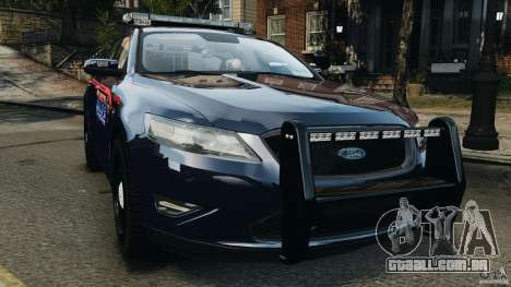 Ford Taurus 2010 Atlanta Police [ELS] para GTA 4