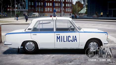 Fiat 125p Polski Milicja para GTA 4