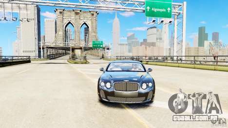 Bentley Continental SuperSports v2.5 para GTA 4