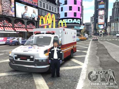 GMC C4500 Ambulance [ELS] para GTA 4