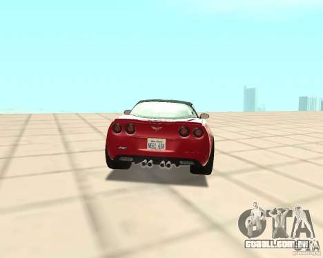 Chevrolet Corvette ZR1 para GTA San Andreas