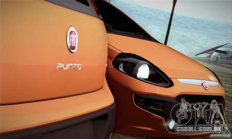 Fiat Punto Evo 2010 Edit para GTA San Andreas