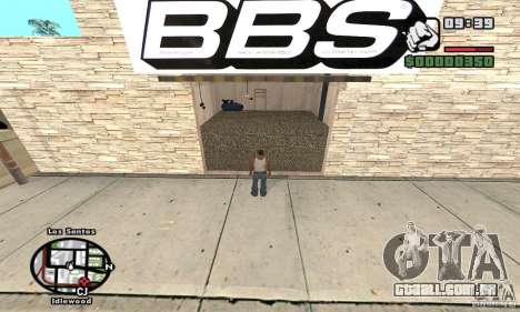 BBS PaynSpray para GTA San Andreas