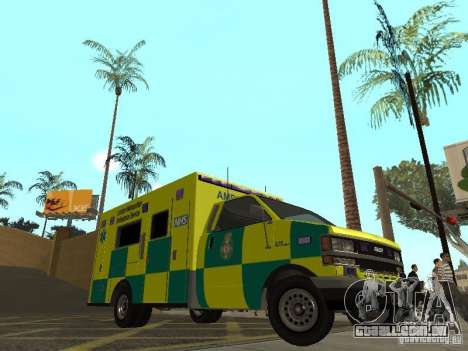 London Ambulance para GTA San Andreas