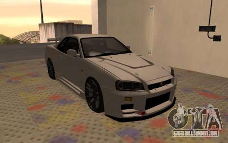 Nissan Skyline R34 para GTA San Andreas