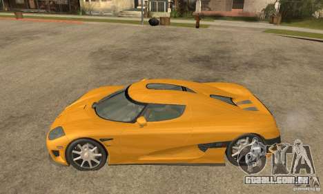 Koenigsegg CCX (v1.0.0) para GTA San Andreas