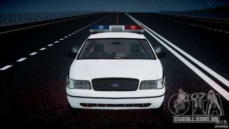 Ford Crown Victoria FBI Police 2003 para GTA 4
