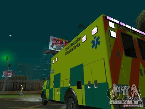 London Ambulance para GTA San Andreas