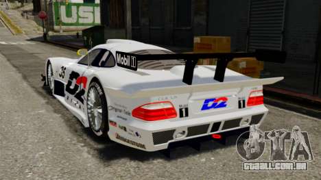 Mercedes-Benz CLK LM 1998 para GTA 4